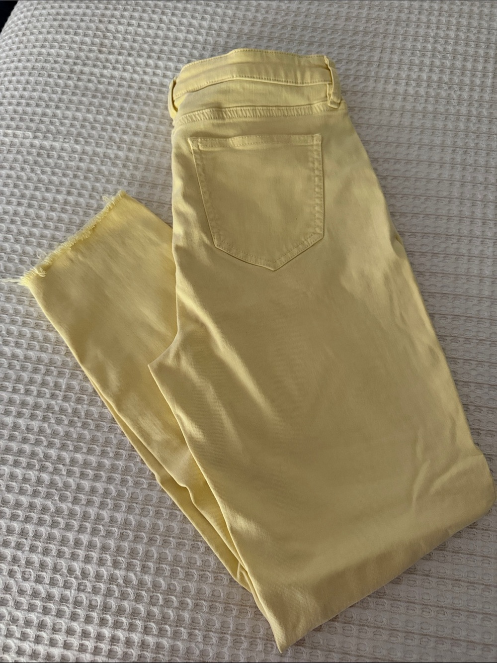 Buffalo David Bitton Women's Yellow Skinny Jeans